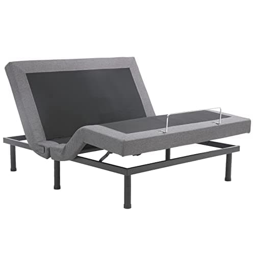 Adjustable Bed Base with Massage, Wireless Remote, and USB Ports for Queen Size Bed