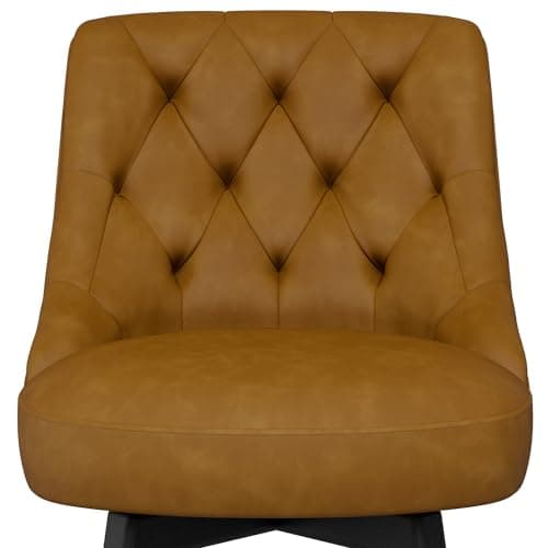 Set of 2 26 Swivel Bar Stools for Kitchen Island with Backs
