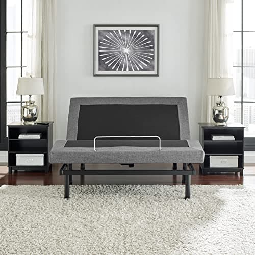 Adjustable Bed Base with Massage, Wireless Remote, and USB Ports for Queen Size Bed